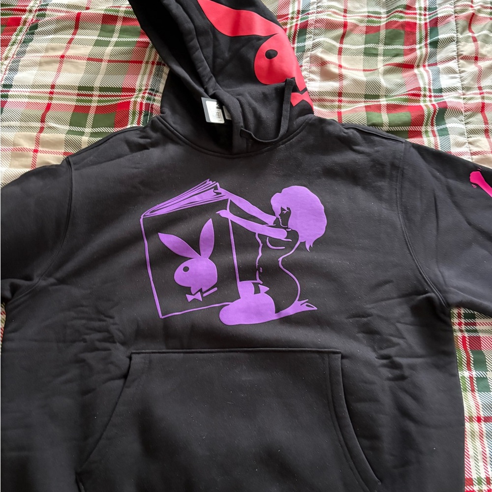 Ovo x Playboy Black collab hoodie